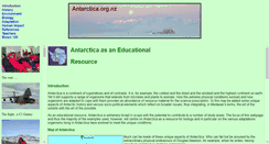 Desktop Screenshot of antarctica.org.nz