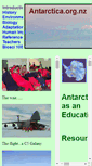 Mobile Screenshot of antarctica.org.nz